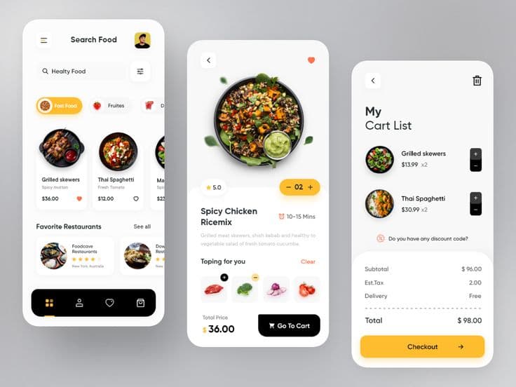 restaurant app